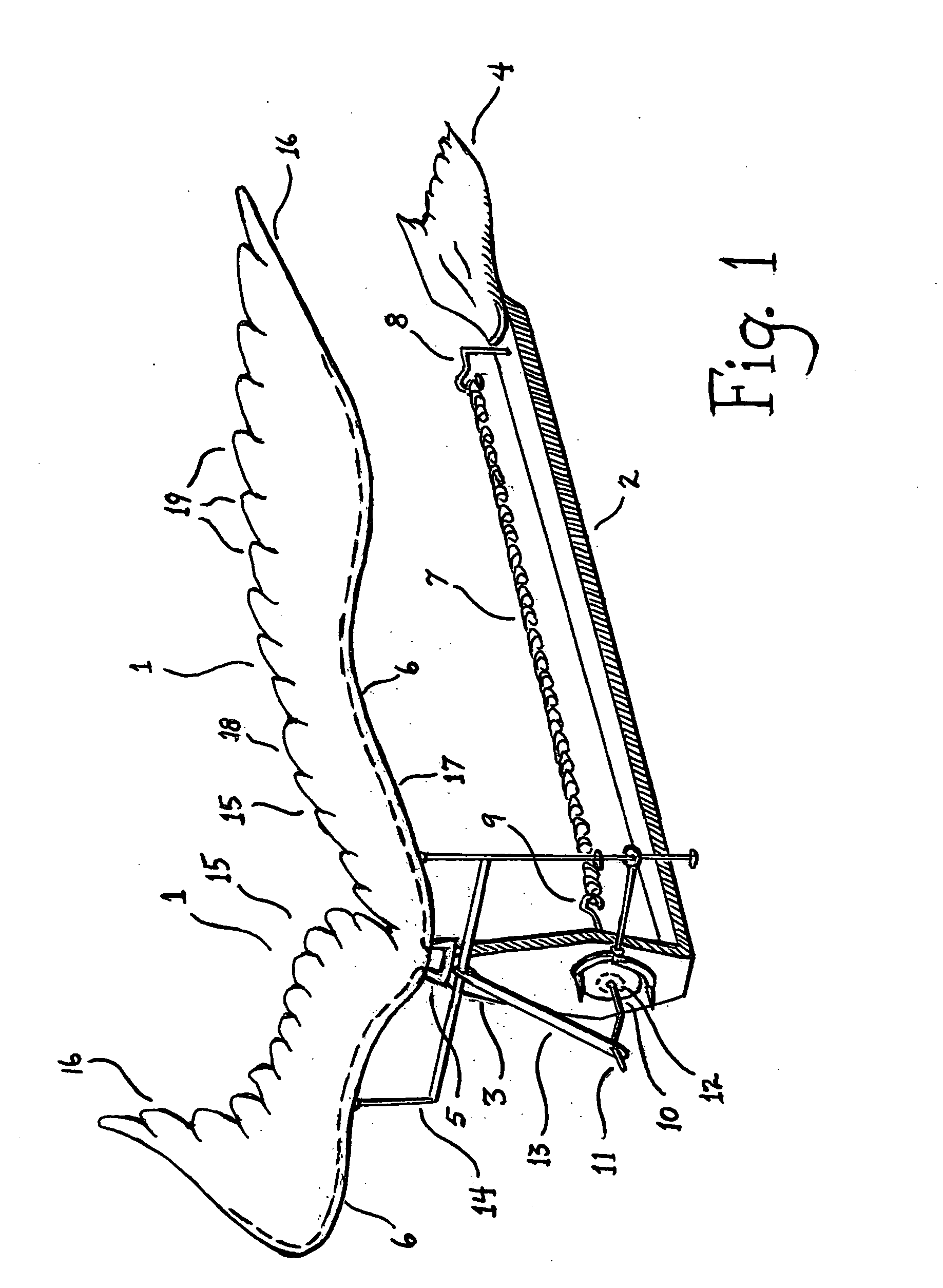 Flying device utilizing natural principles