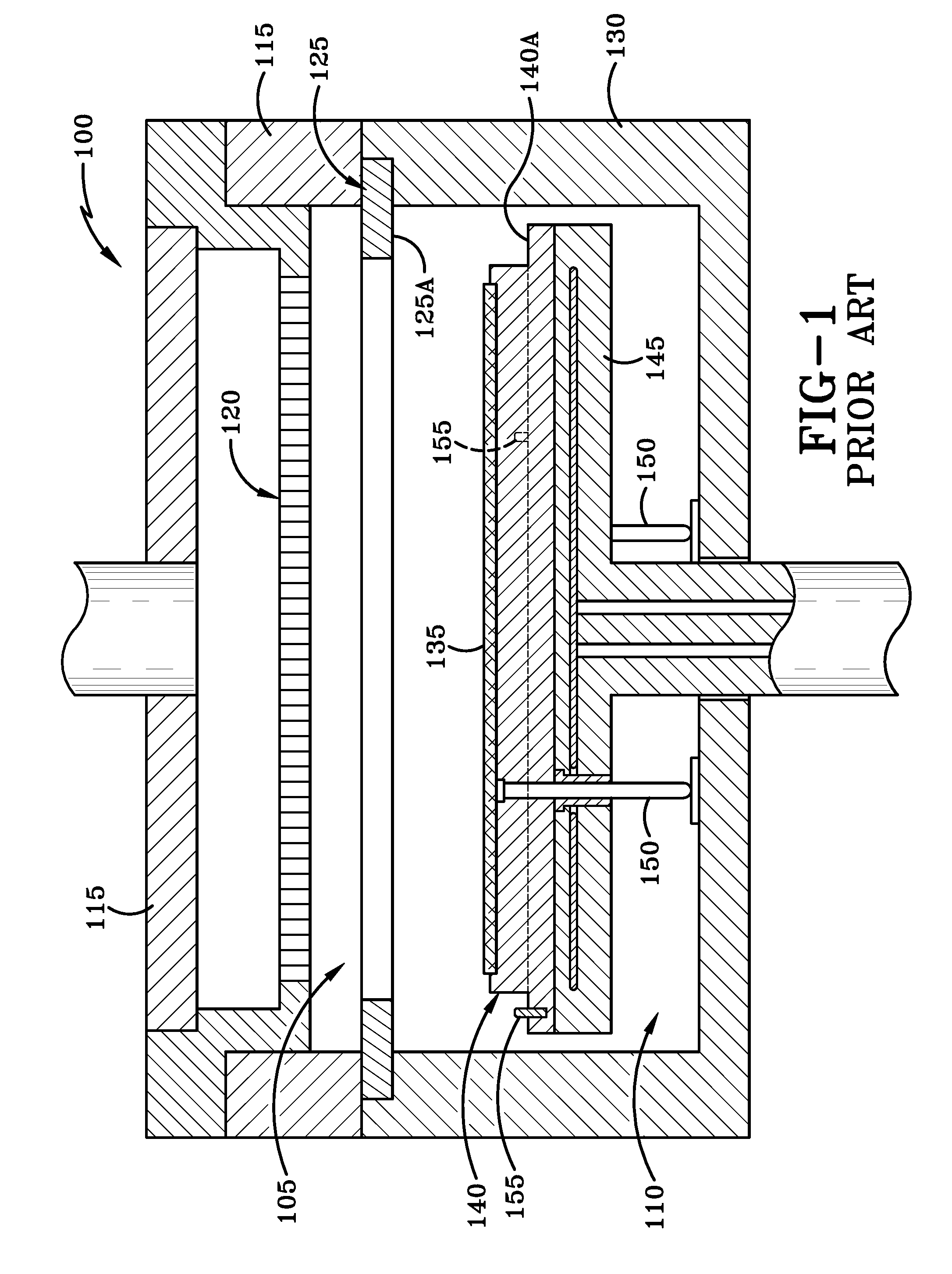 Variable gap hard stop design