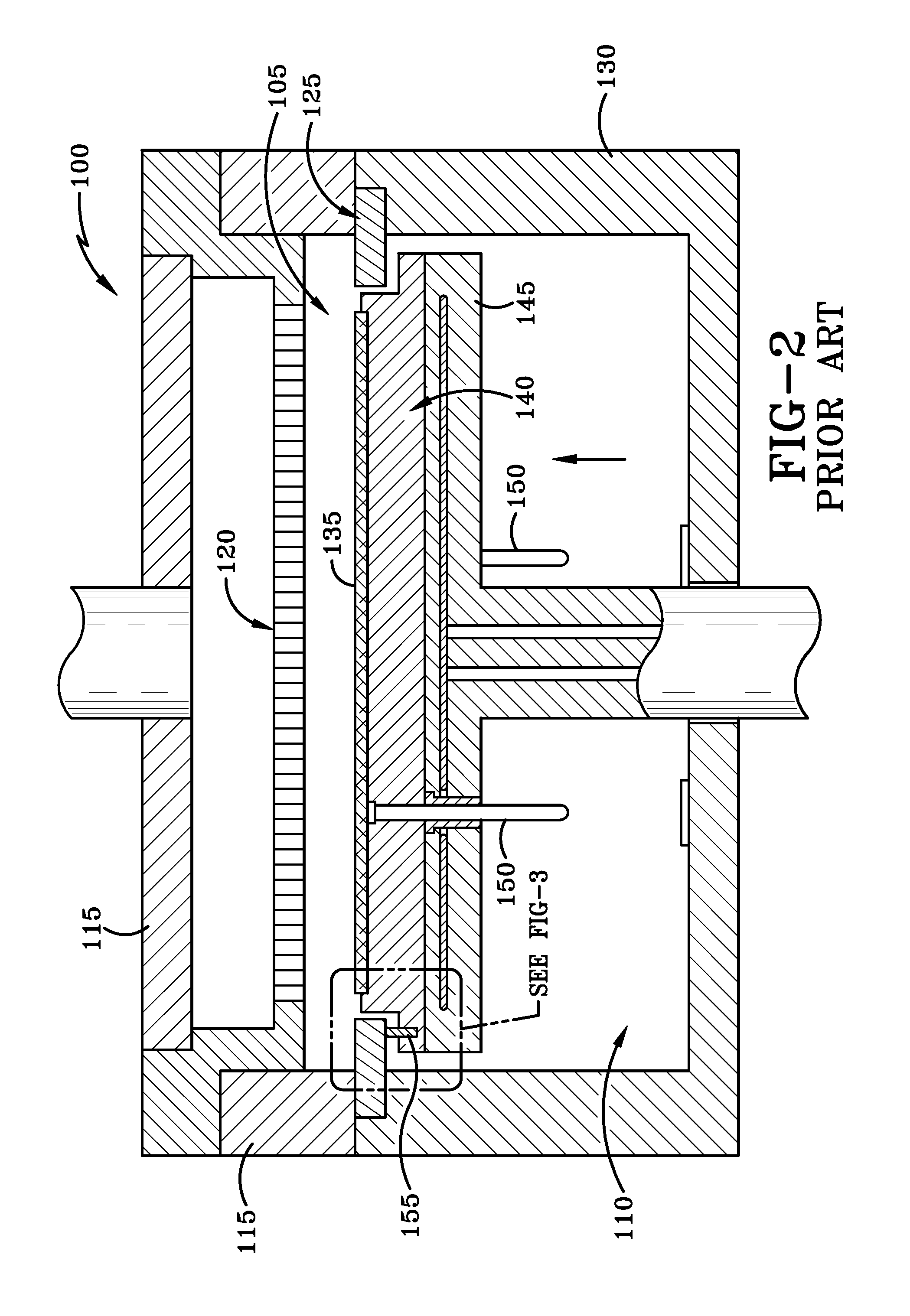 Variable gap hard stop design