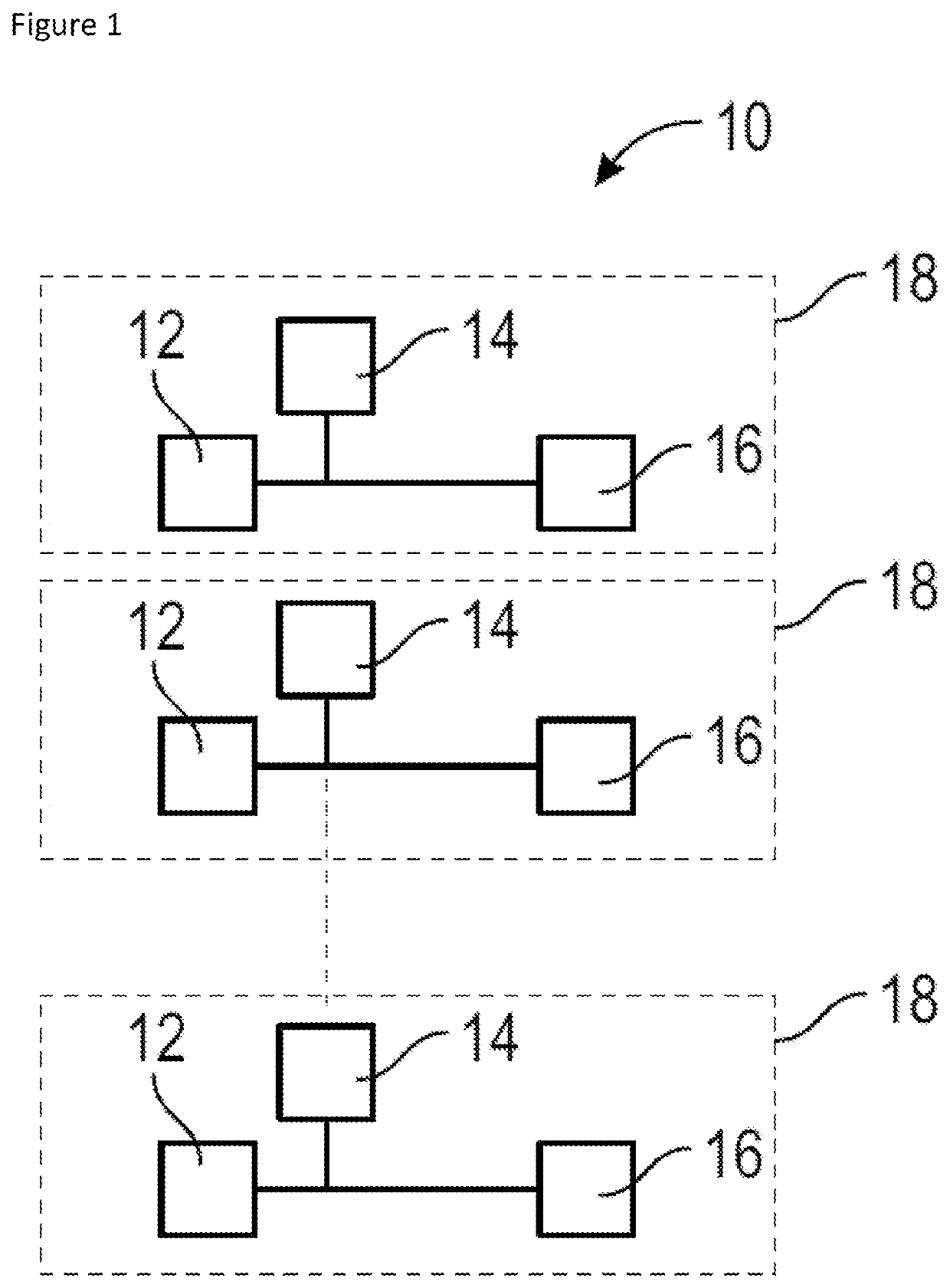 Hybrid propulsion architecture and aircraft containing such an architecture