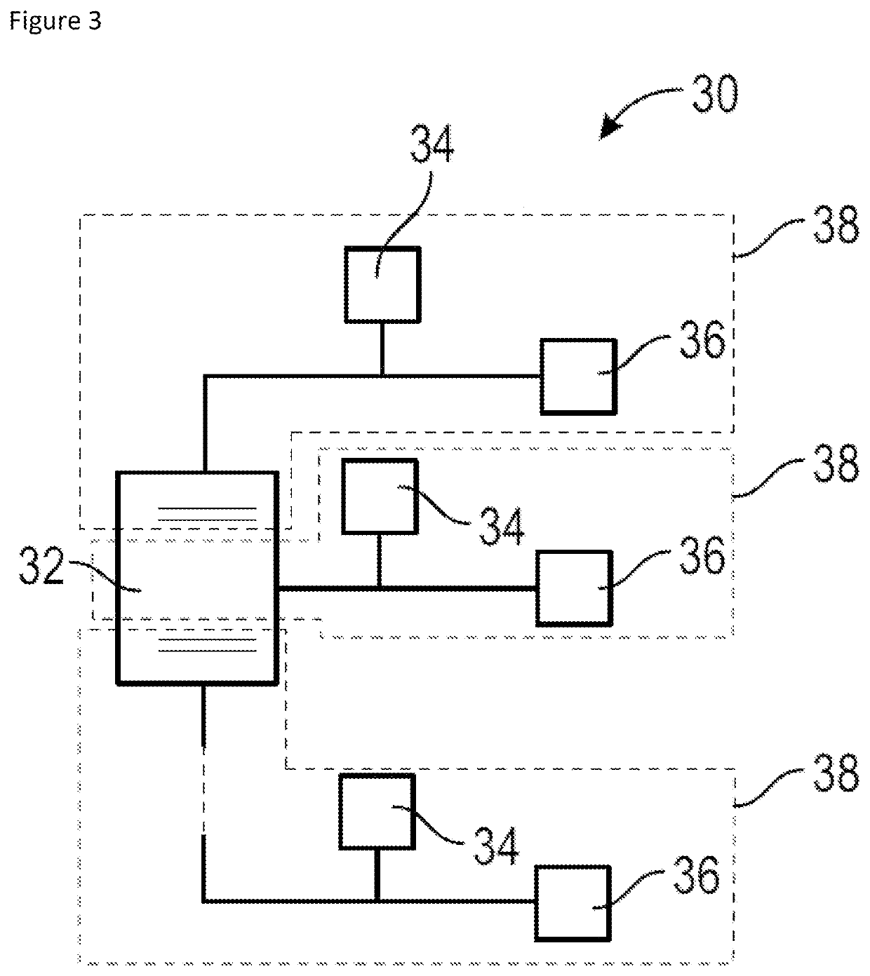 Hybrid propulsion architecture and aircraft containing such an architecture