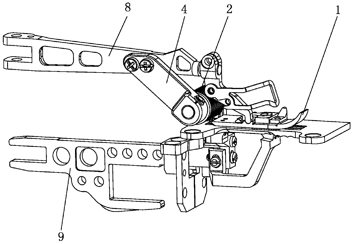 A kind of synchronous feeding device and sewing machine