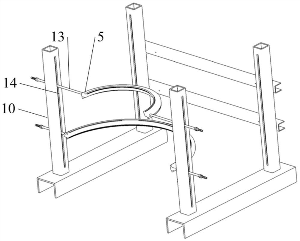 A conical radiation heating device