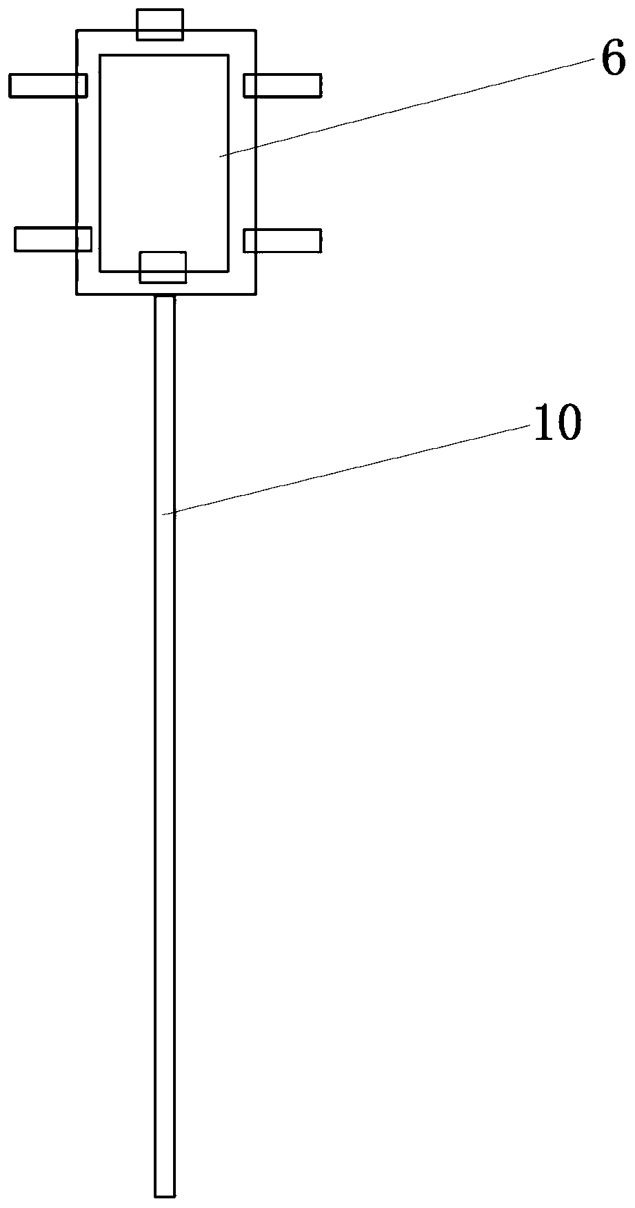 Solid automatic sample introduction device and method for organic carbon analyzer