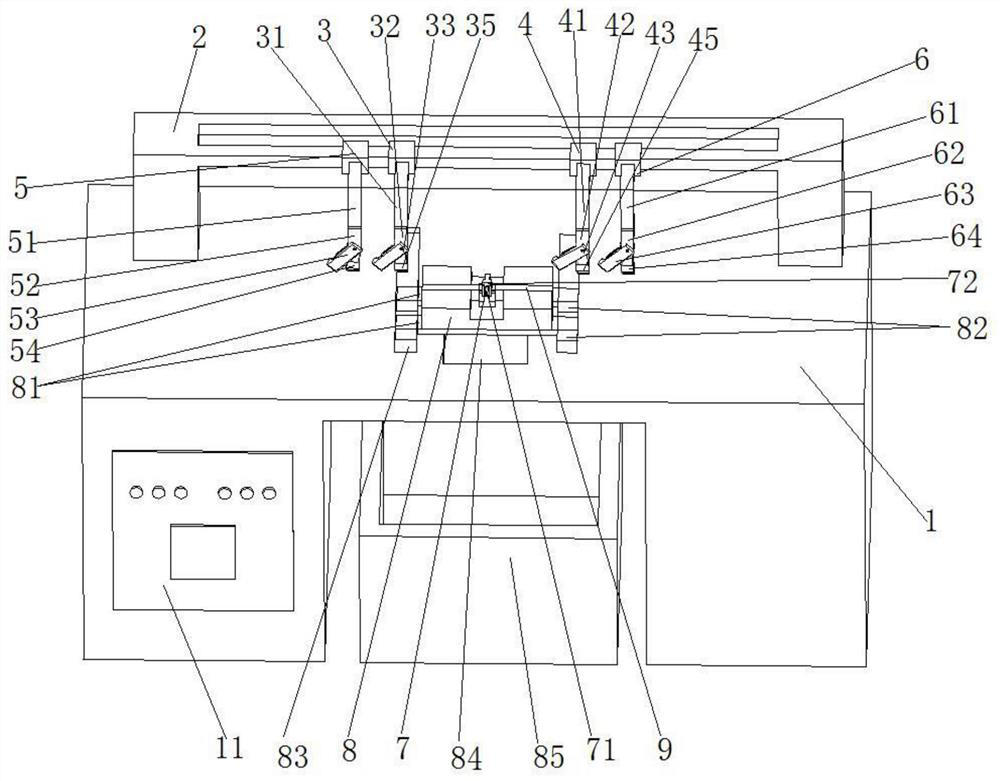 A cold welding machine for cable production