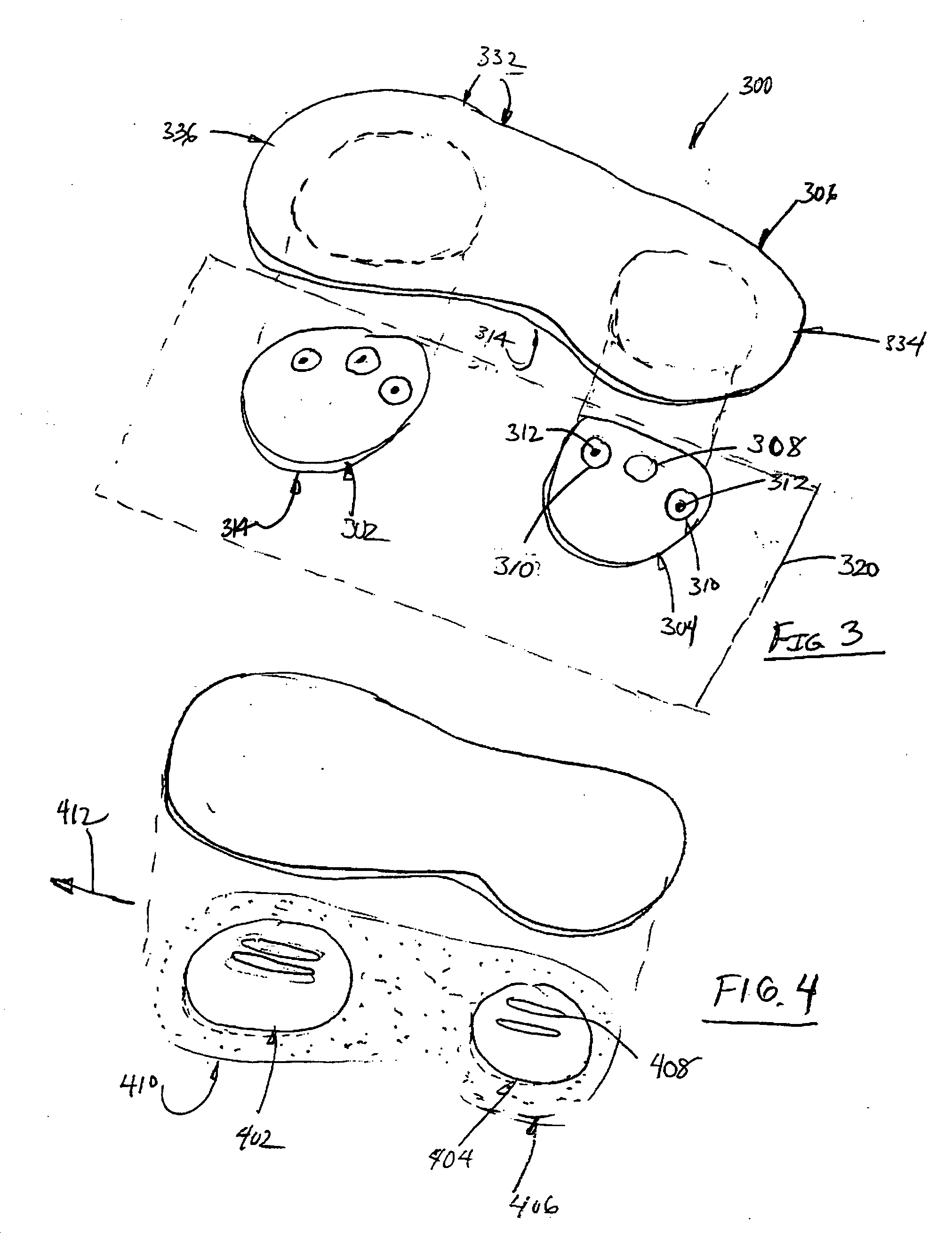 Ultra-thin liquid-filled insole interface