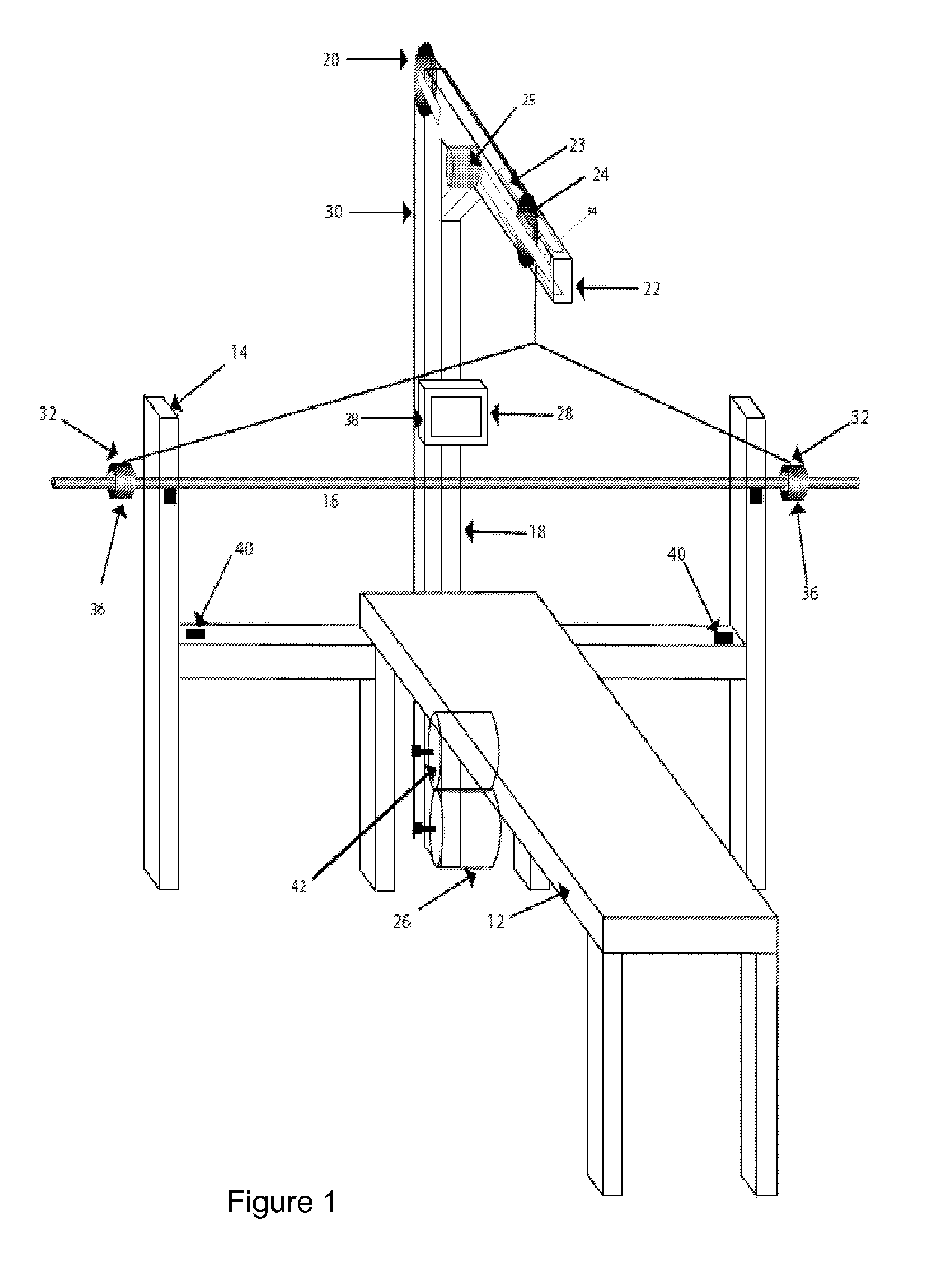 Automated weightlifting spotting machine