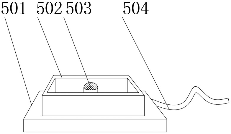 Building insulation board detection device