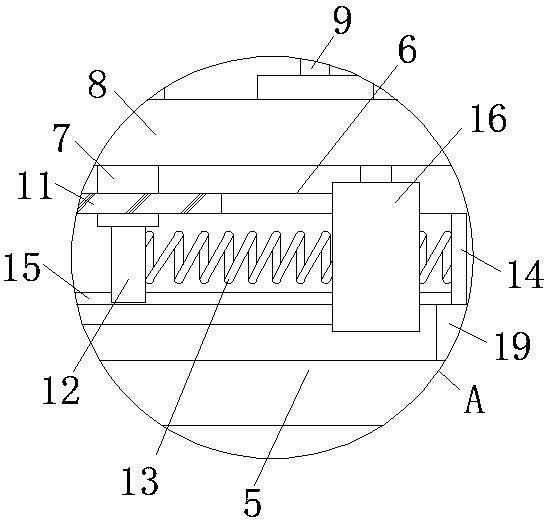 Spinning frame for conveniently placing yarn barrel