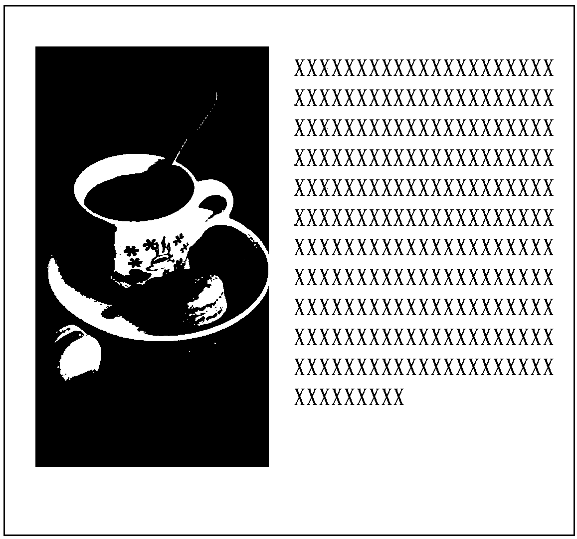 Picture typesetting method and device, electronic equipment, computer storage medium