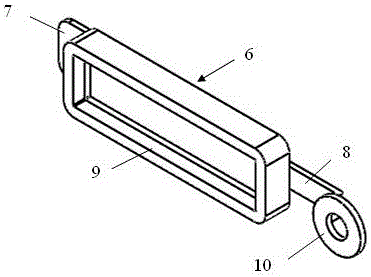 TF storage card seat on pan-tilt camera