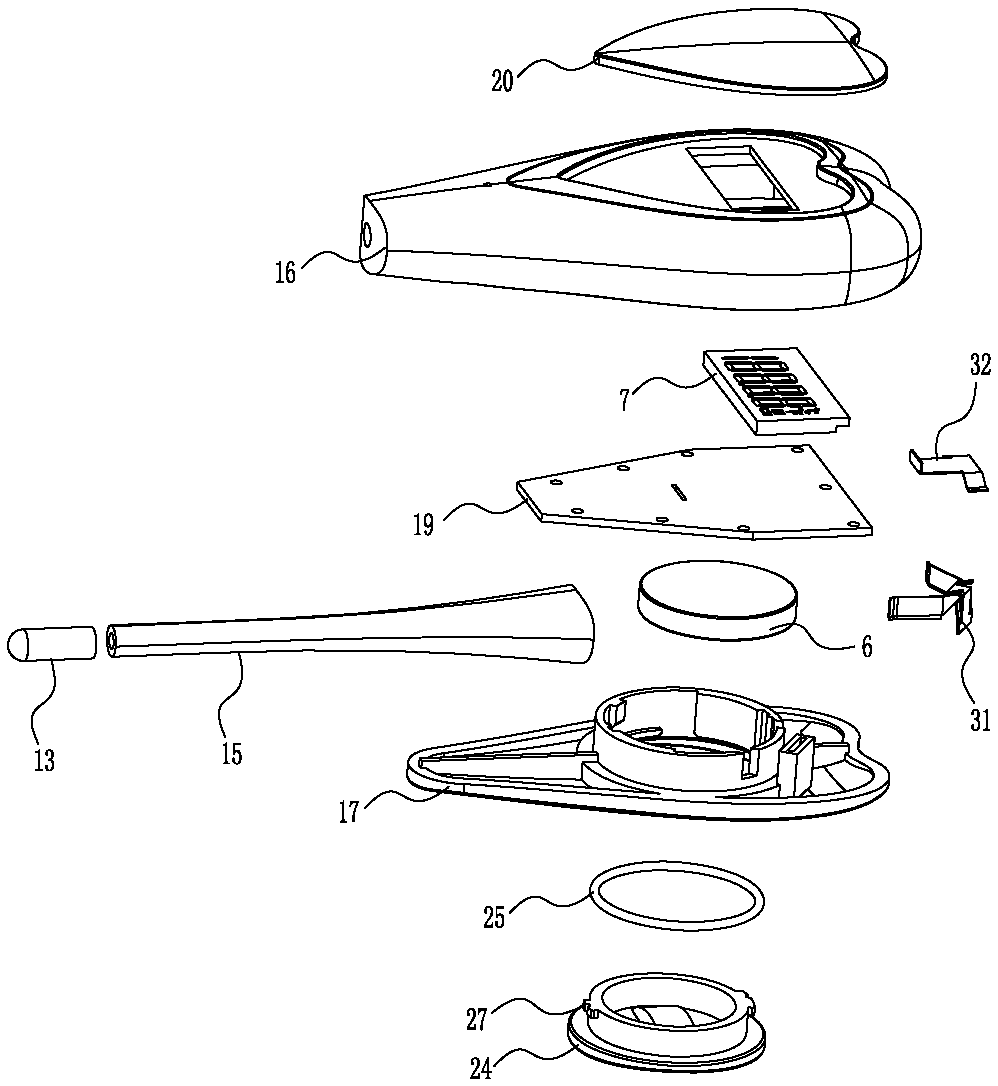 Rapid thermometer and its temperature measurement control method