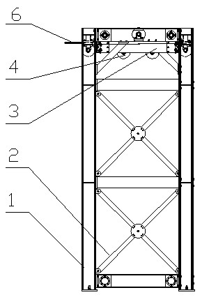 Aluminum coil storage device and application method thereof