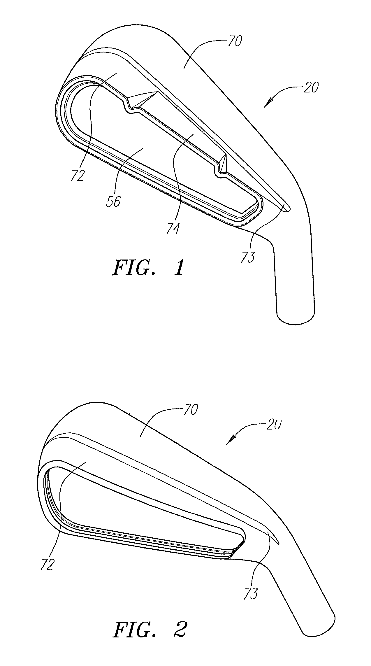 Sole for iron golf club head