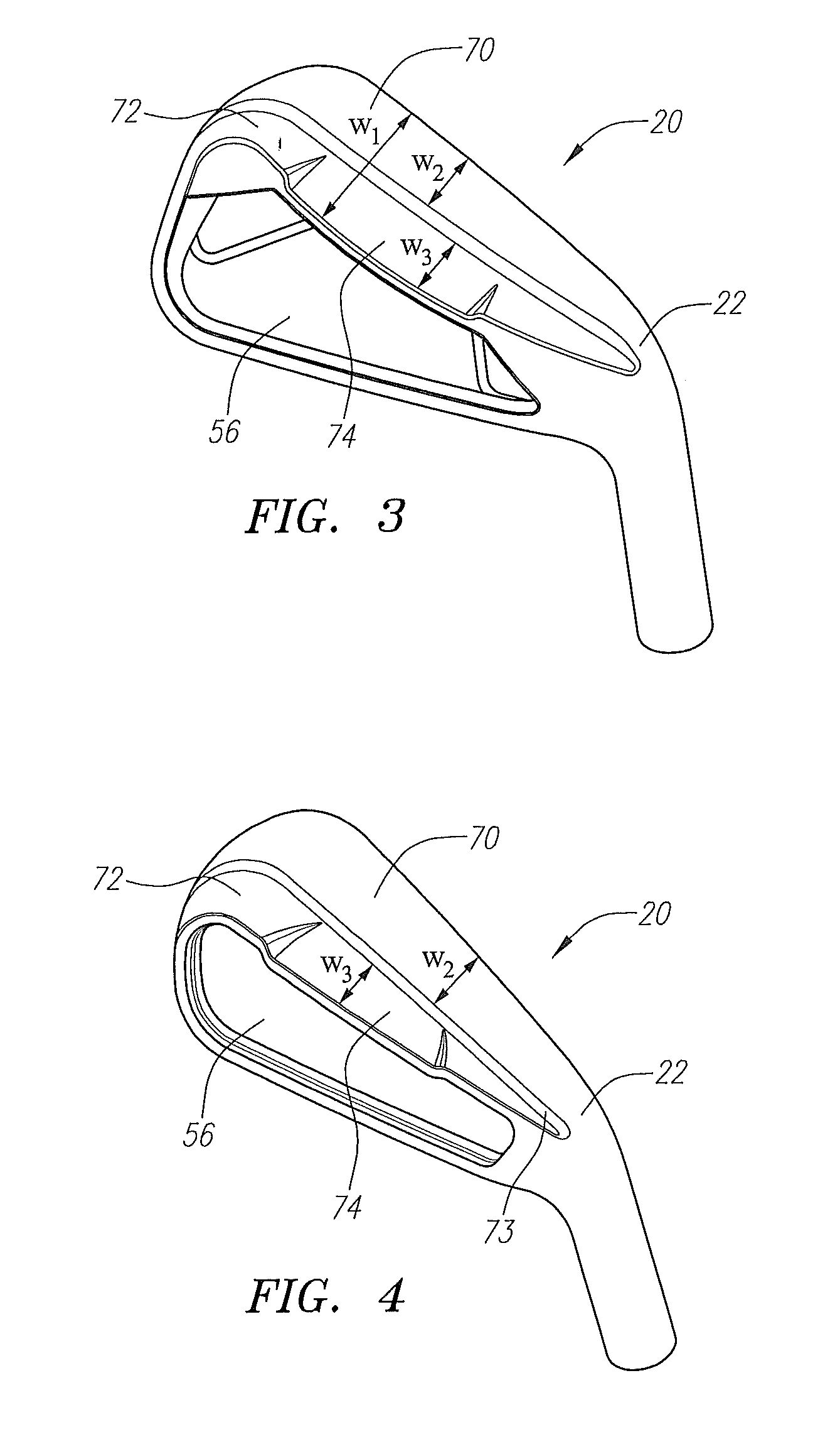 Sole for iron golf club head