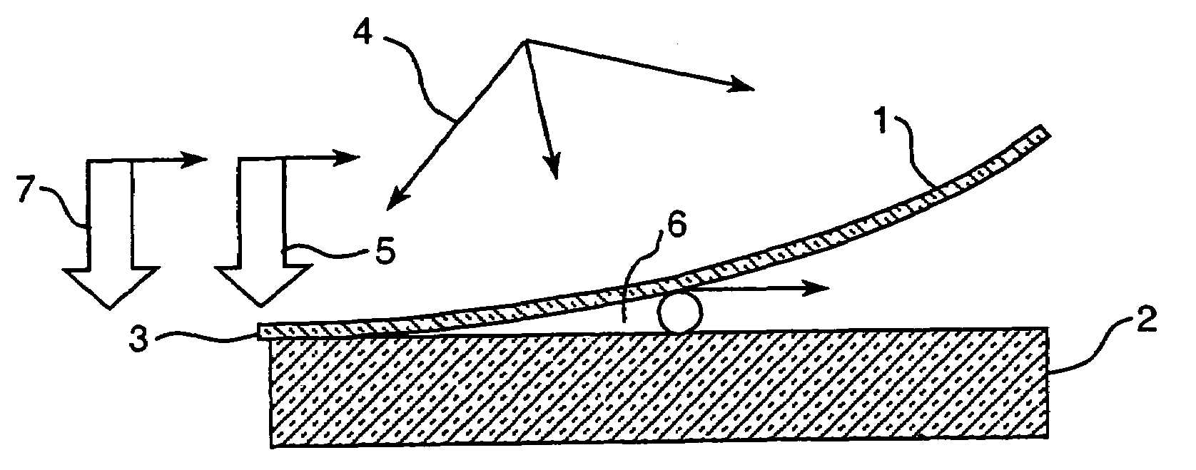 Method for laminating glass sheets using short wave radiation