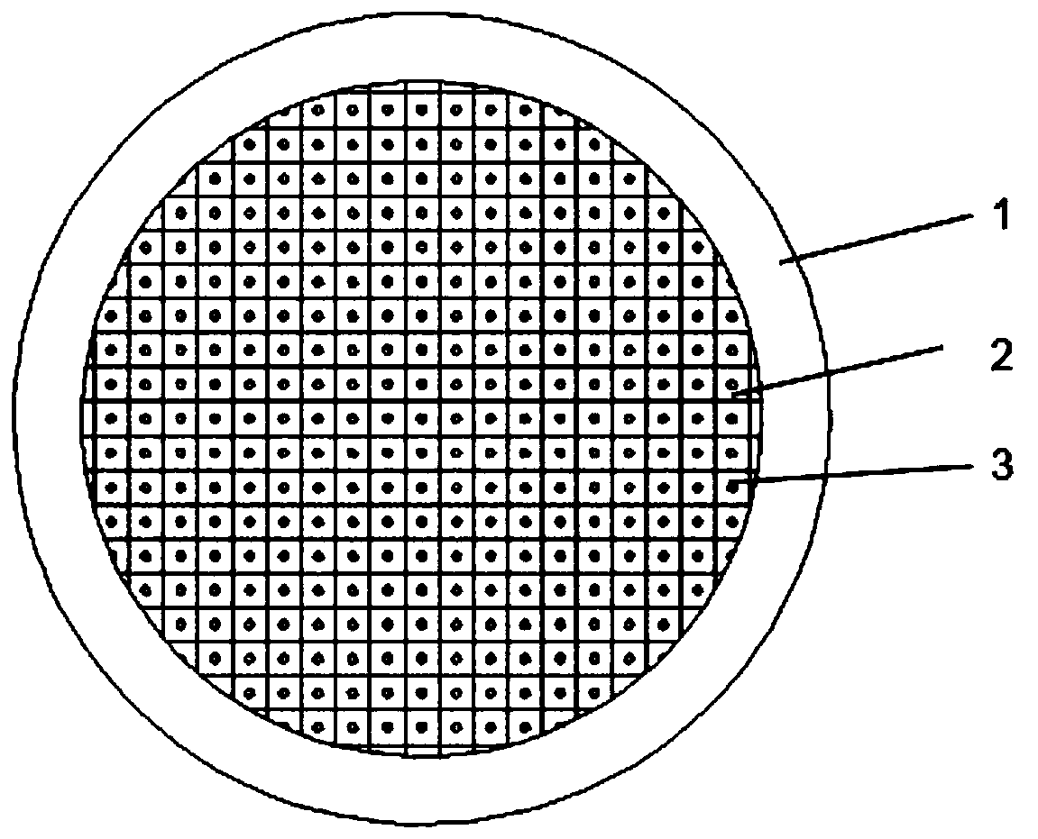 Pebble-bed high-temperature gas cooled reactor high neutron multiplication performance fuel element