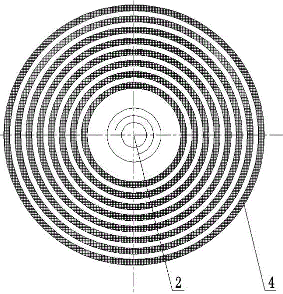 Novel metal film filter material and preparation method and application thereof