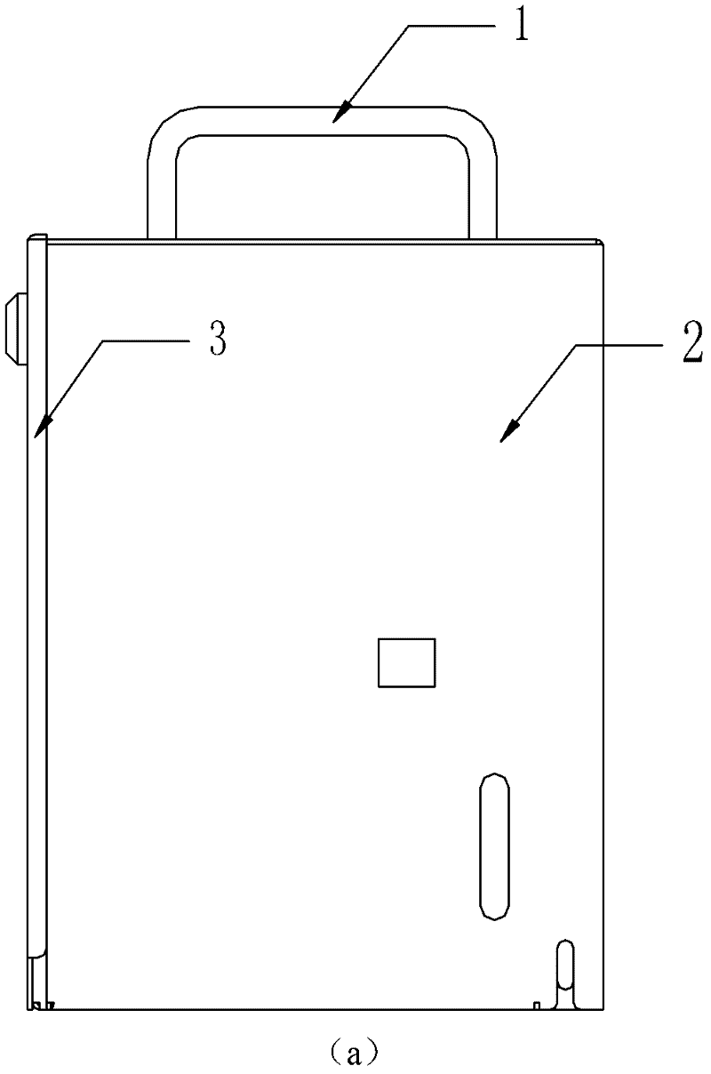 Mechanism for preventing card from overturning in card case