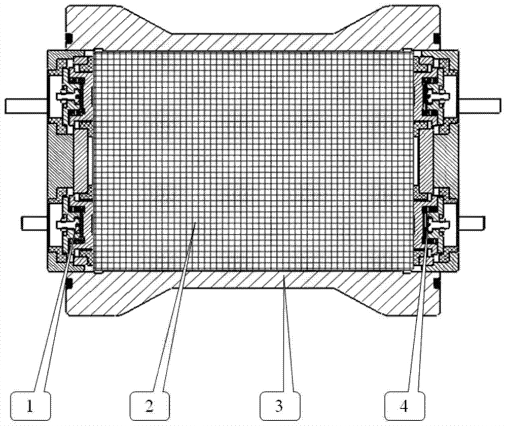 Oil and gas pipeline defect internal detector battery pack unit