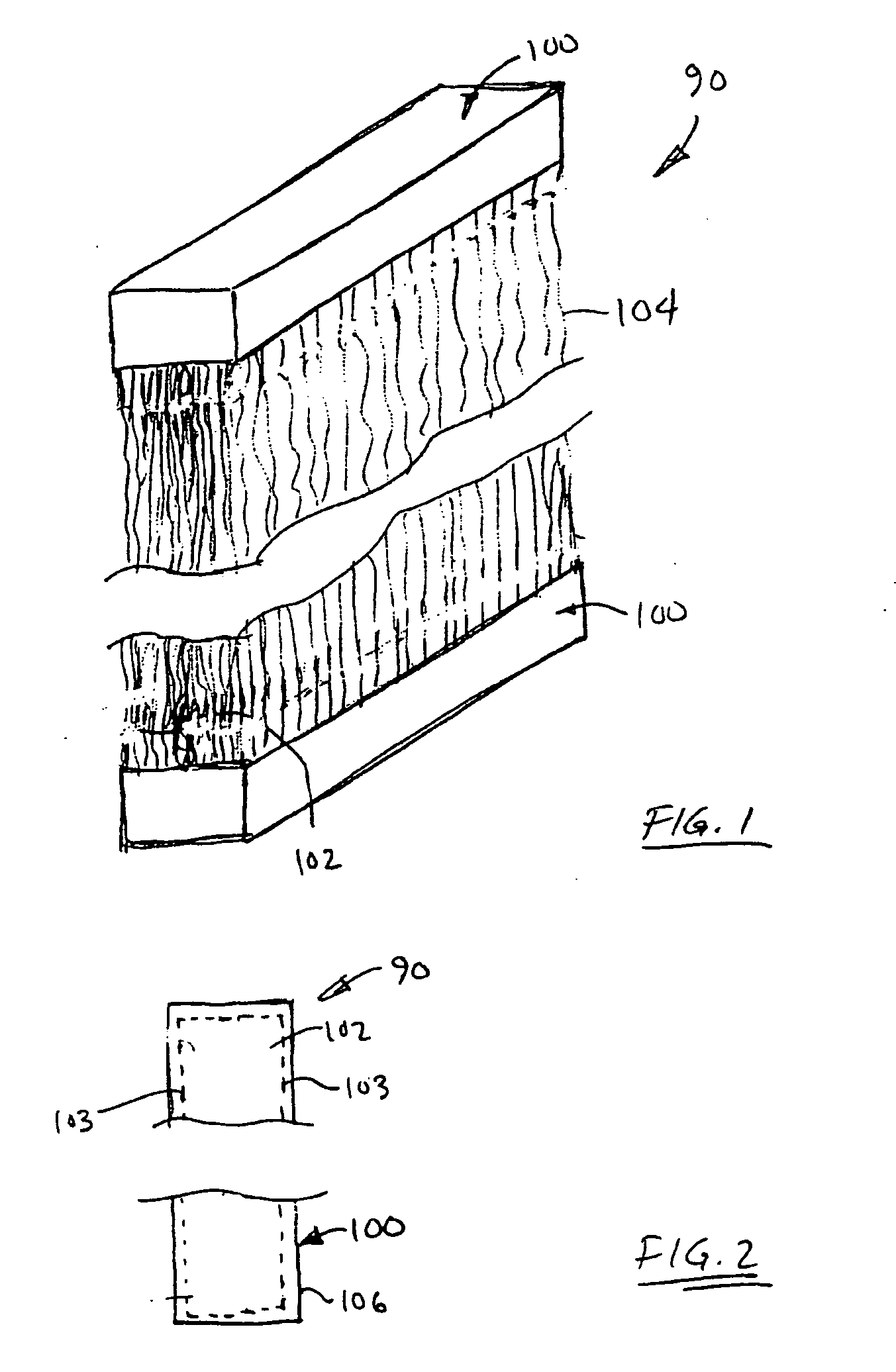 Potting method for membrane module