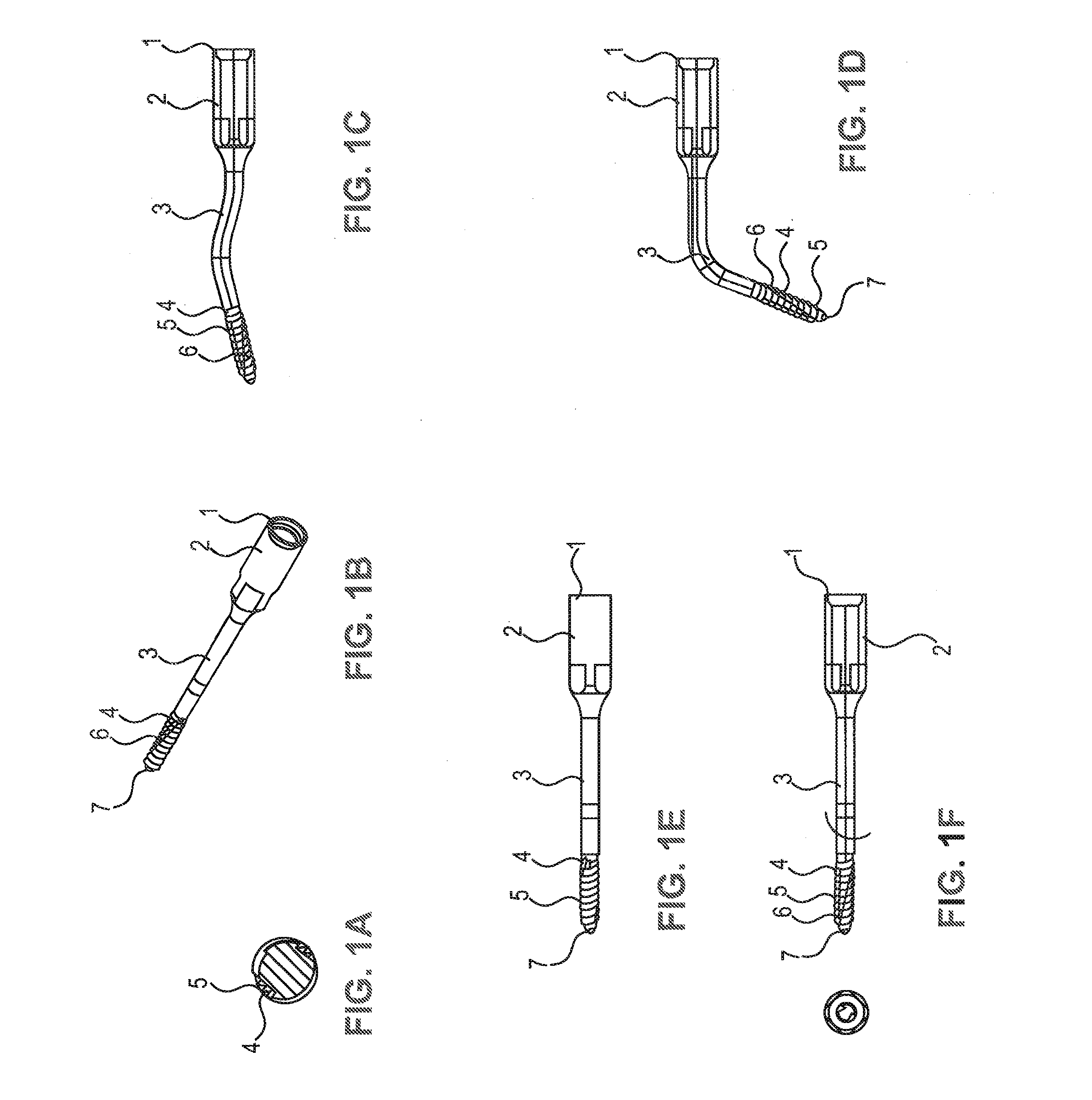 Surgical tips for piezoelectric bone surgery