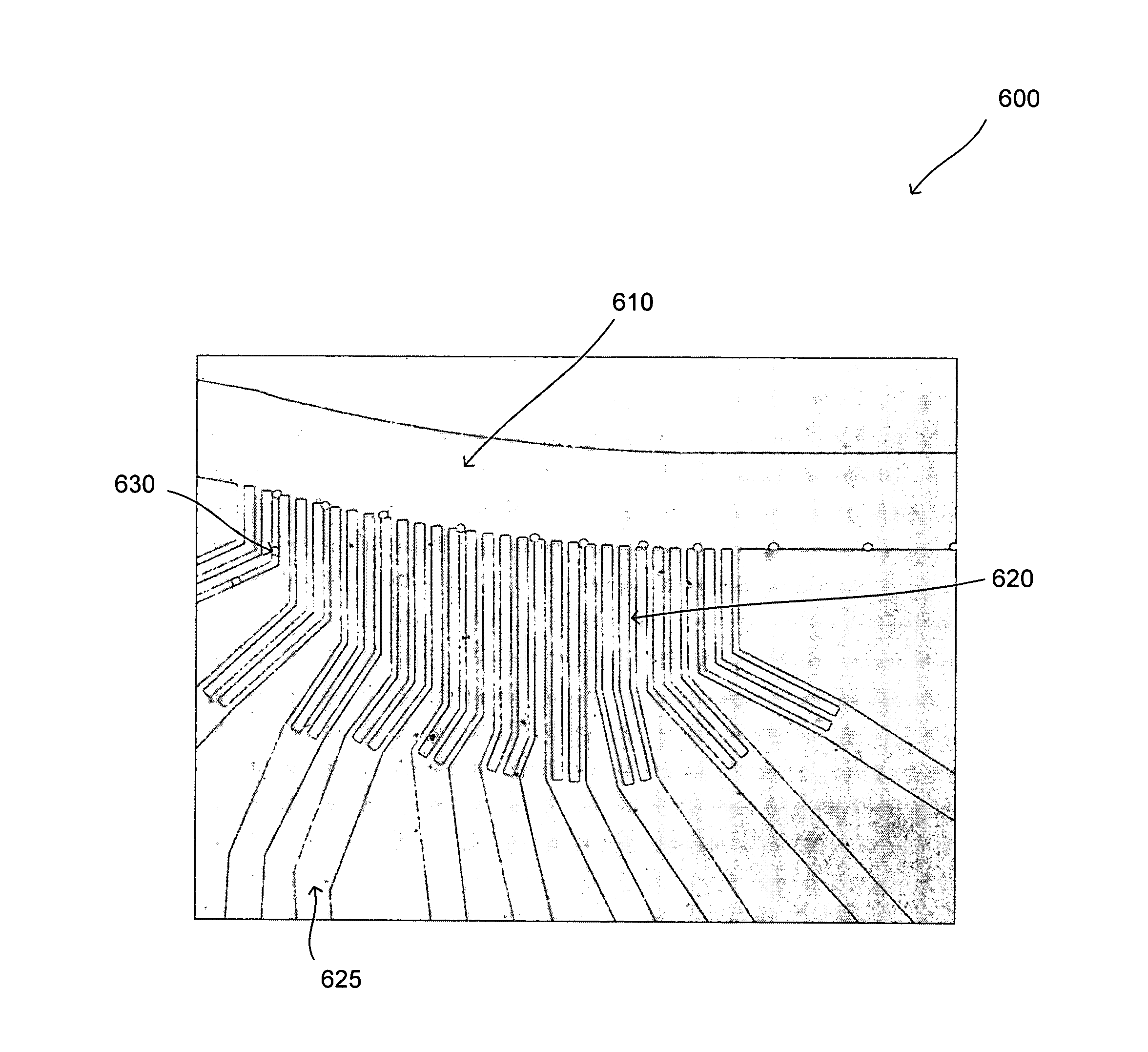 Streamline-based microfluidic device