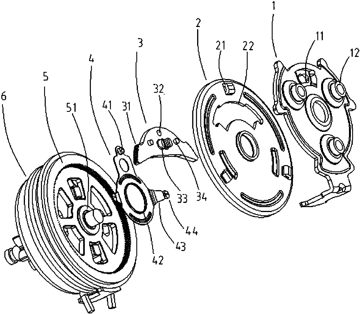 A bidirectional driving device, height adjuster and seat with the device