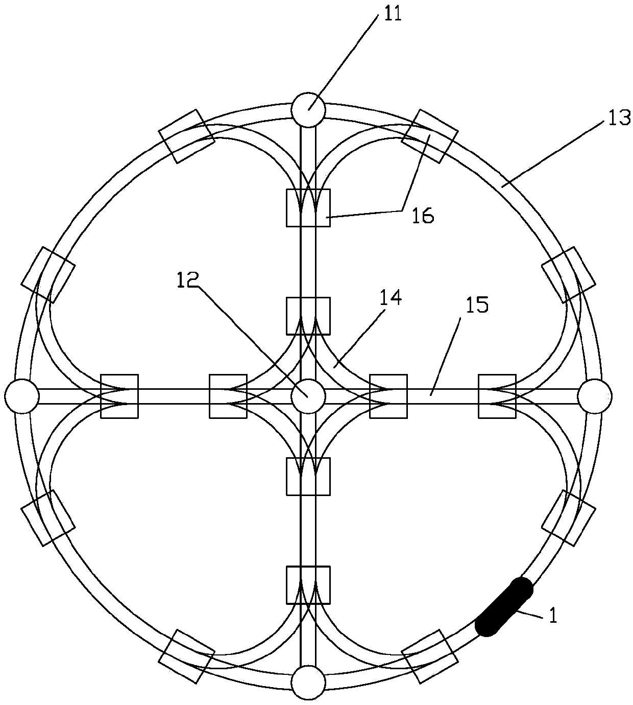 Safety control system and method of tubular logistics system