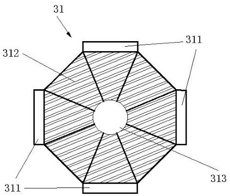 A method for improving the detection accuracy of oil metal abrasive particles and its detection device