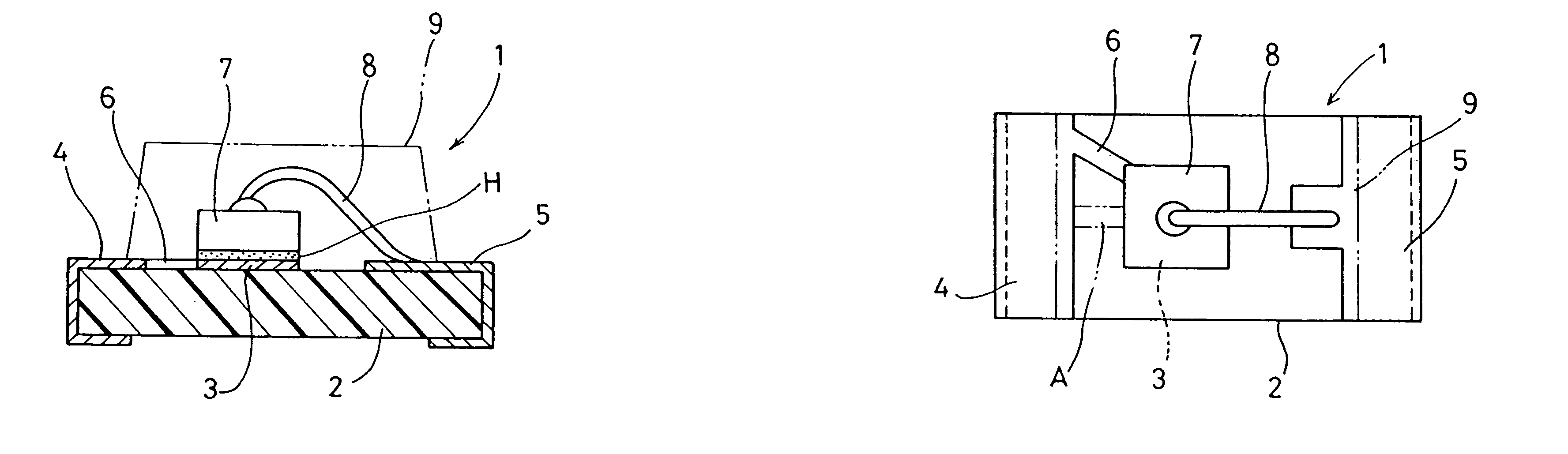 Semiconductor device using semiconductor chip