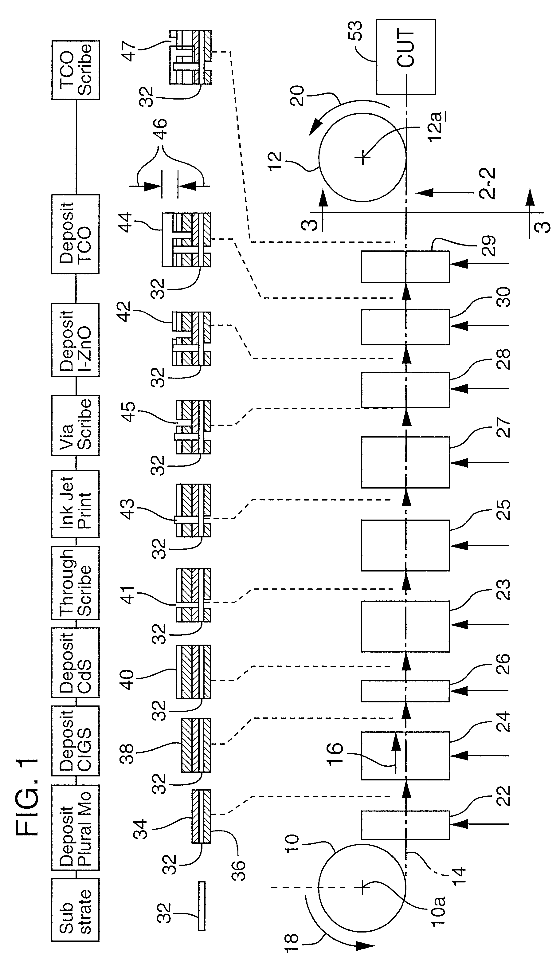 Nozzle-based, vapor-phase, plume delivery structure for use in production of thin-film deposition layer