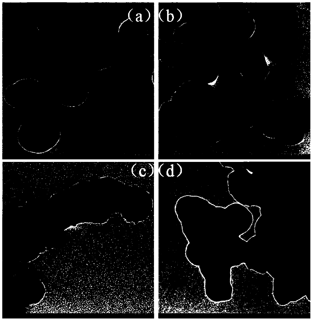 High-performance Si@SnO2@C composite material and preparation method and application thereof