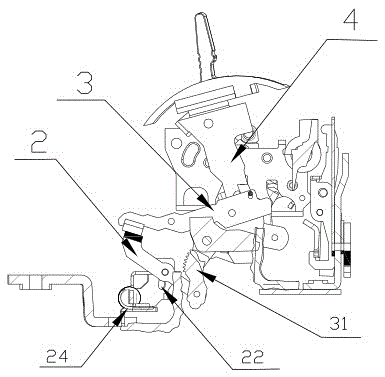 A circuit breaker with quick opening contact structure