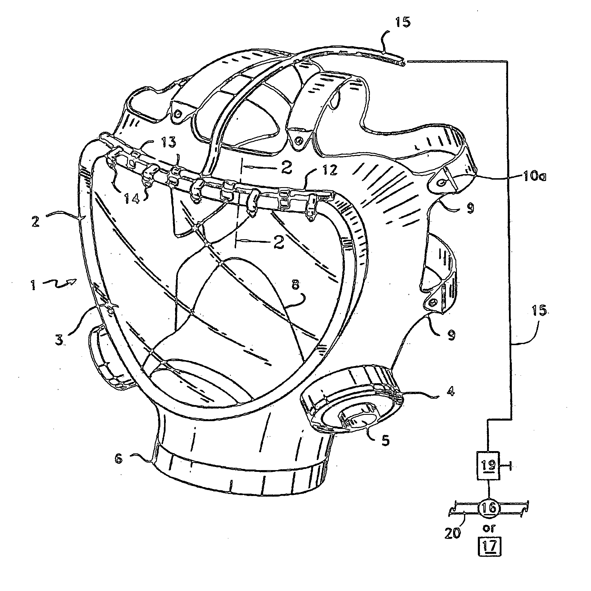 Paint particle deflector