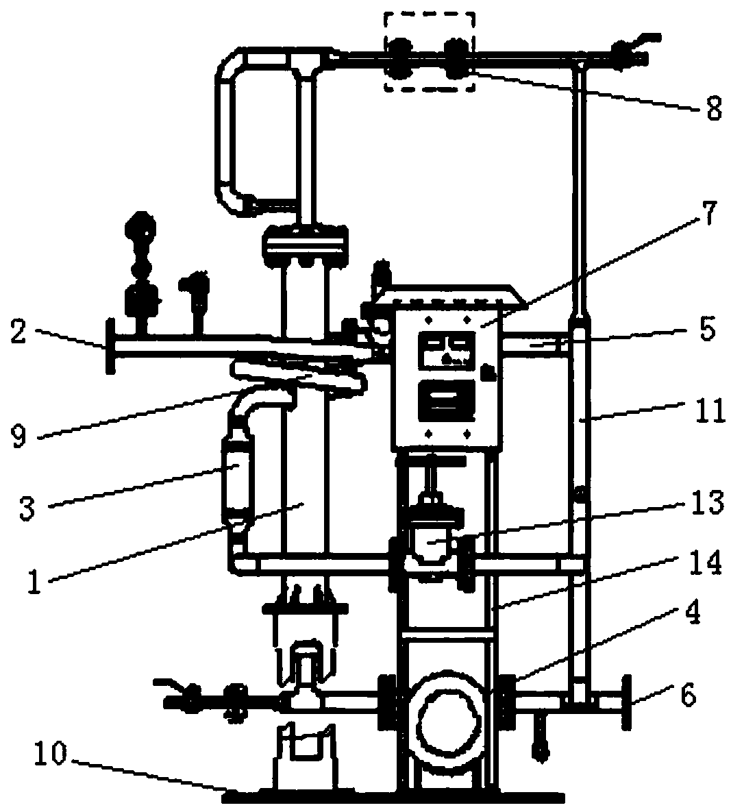 Super metering device for petroleum output fluid