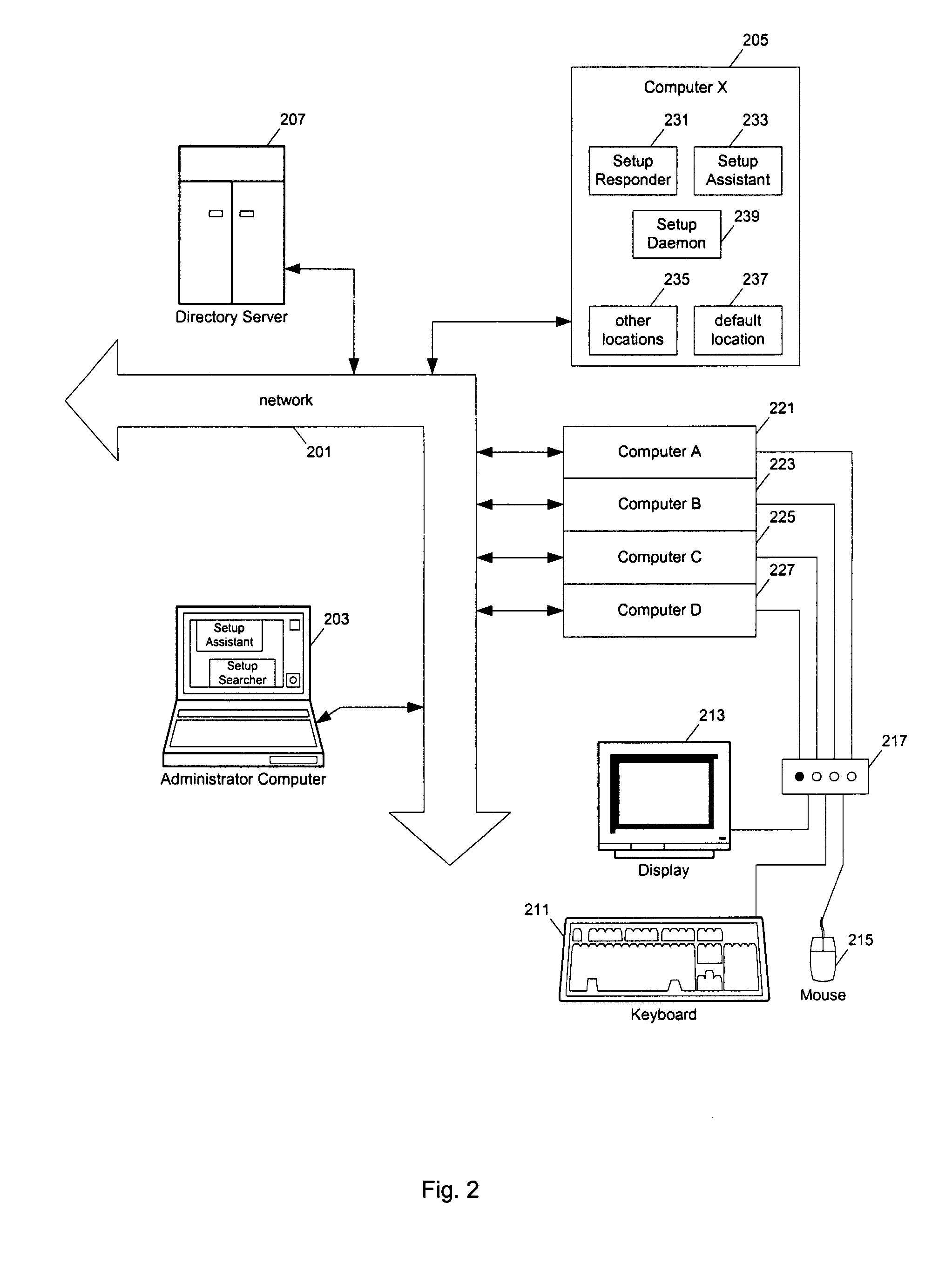 Software setup system