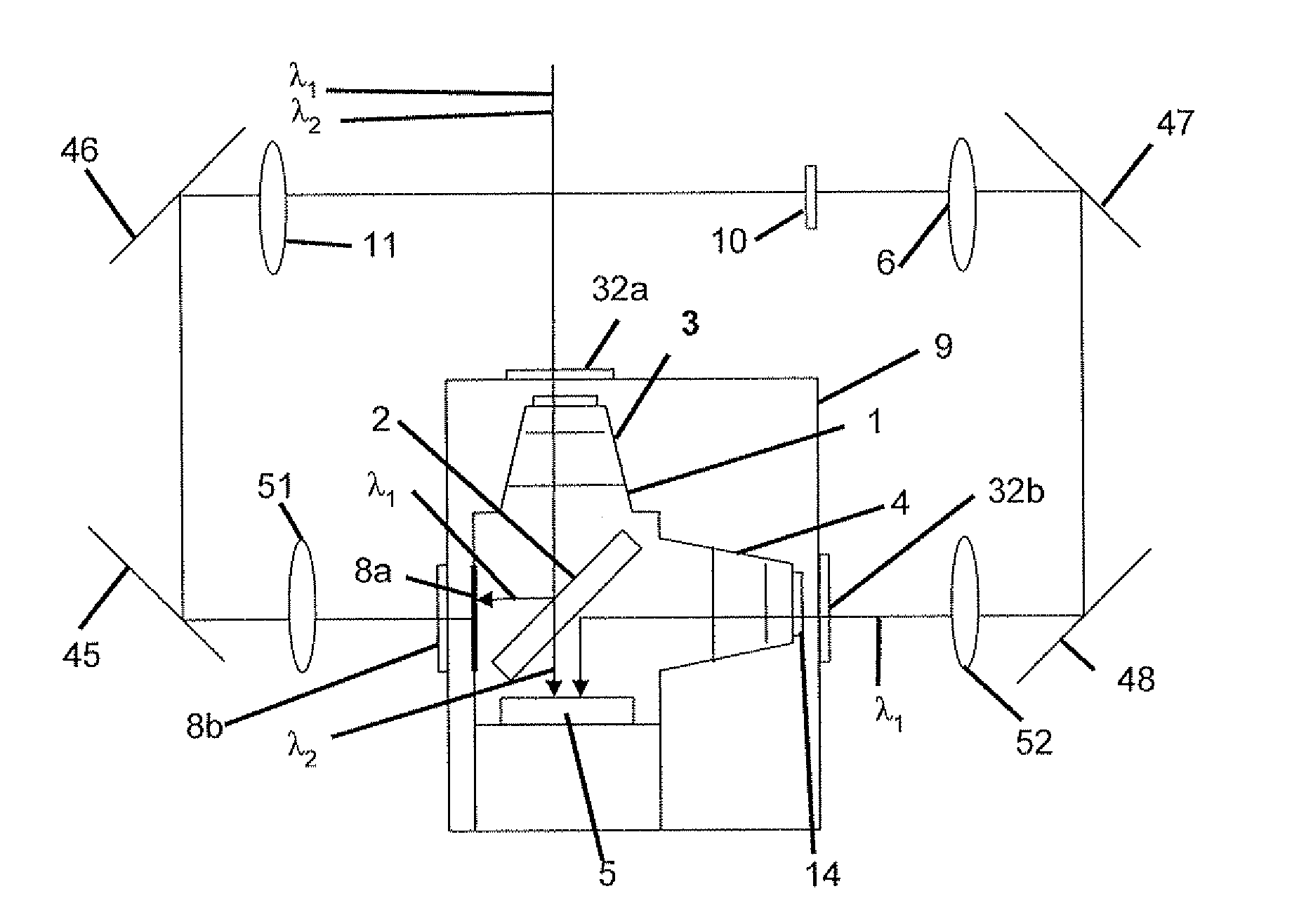 System and method for changing spectral range of a cryogenically cooled detector