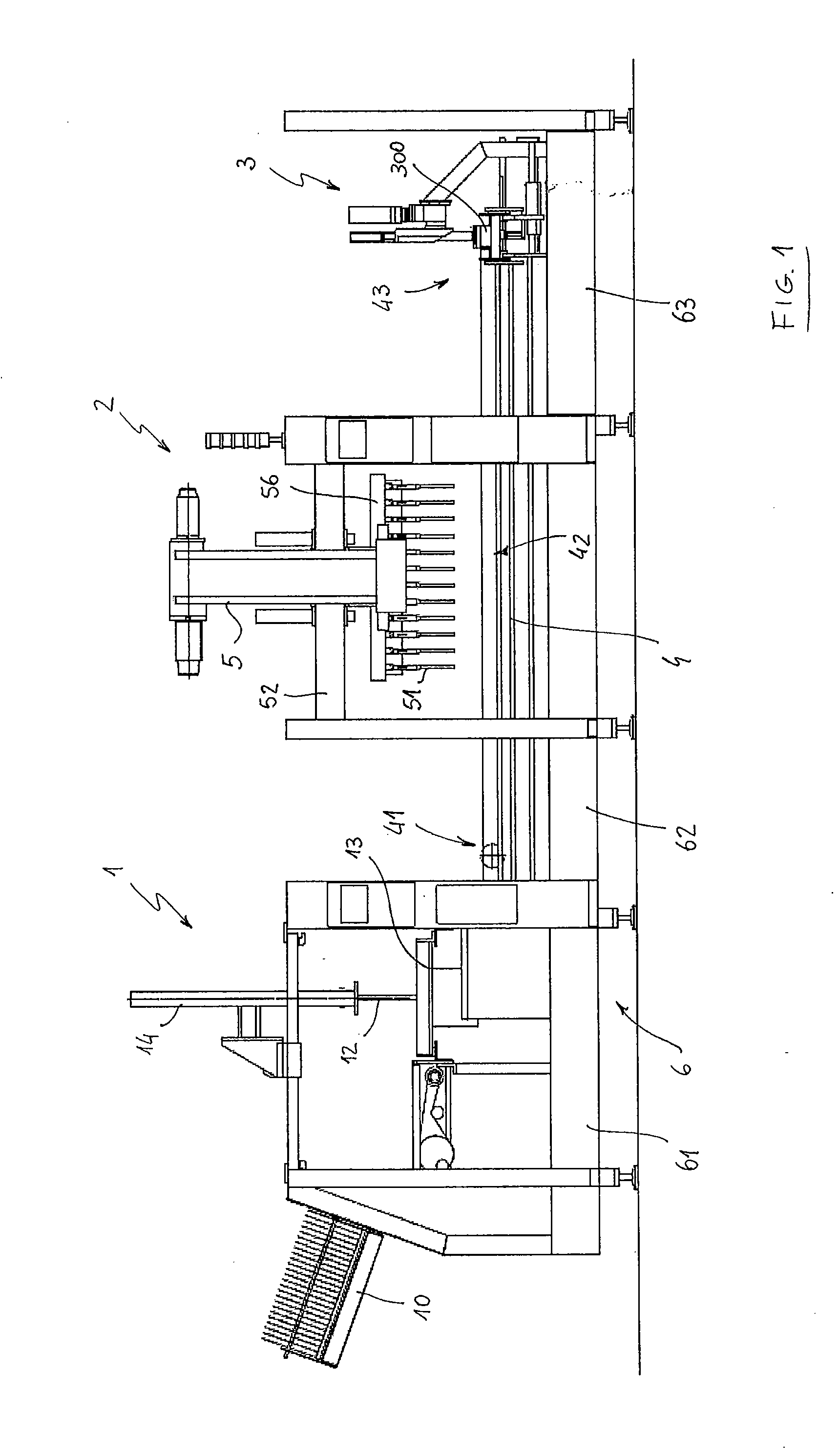 Machine for cartoning products