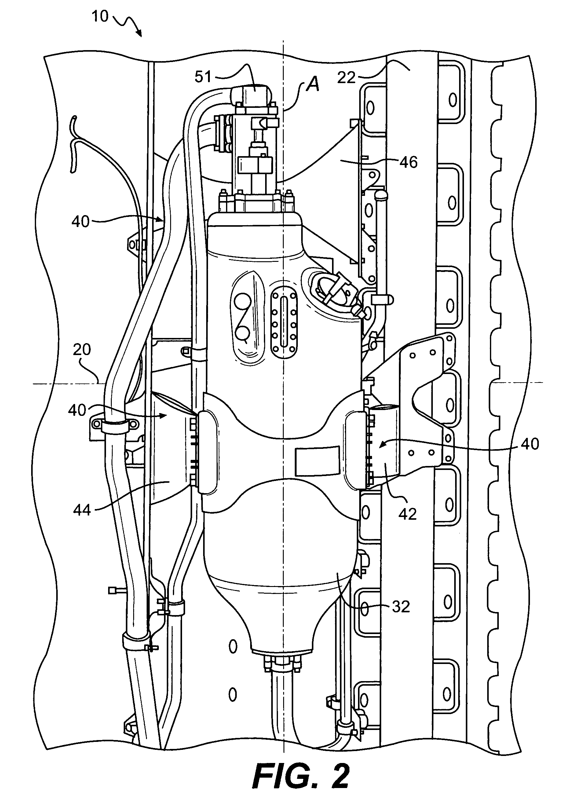 Gas turbine engine auxiliary component mount