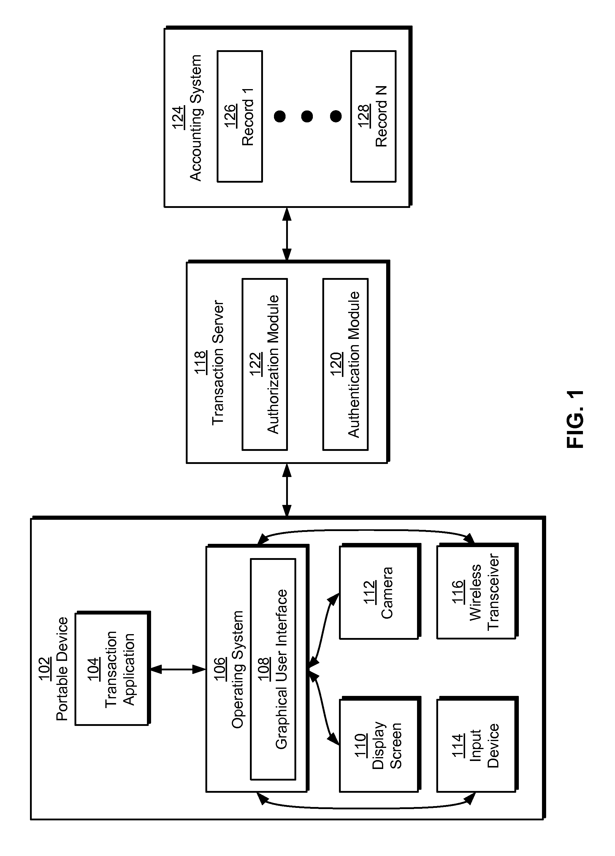 Method and system for performing a card-present transaction using image capture on a portable device