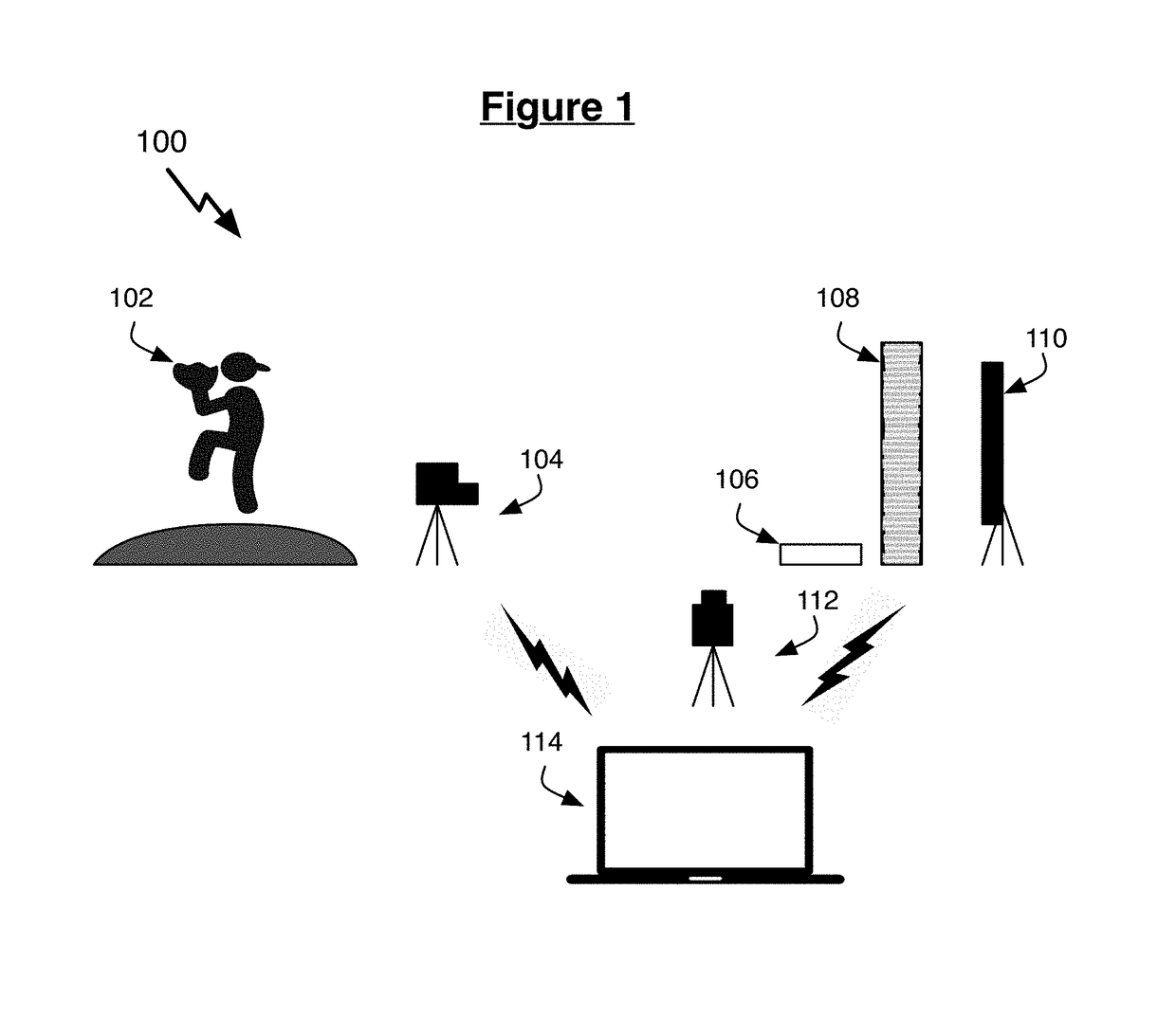 Athletic performance by tracking objects hit or thrown at an electronic display