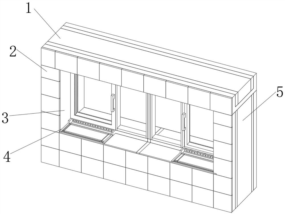 Hydrophobic aluminum alloy door and window