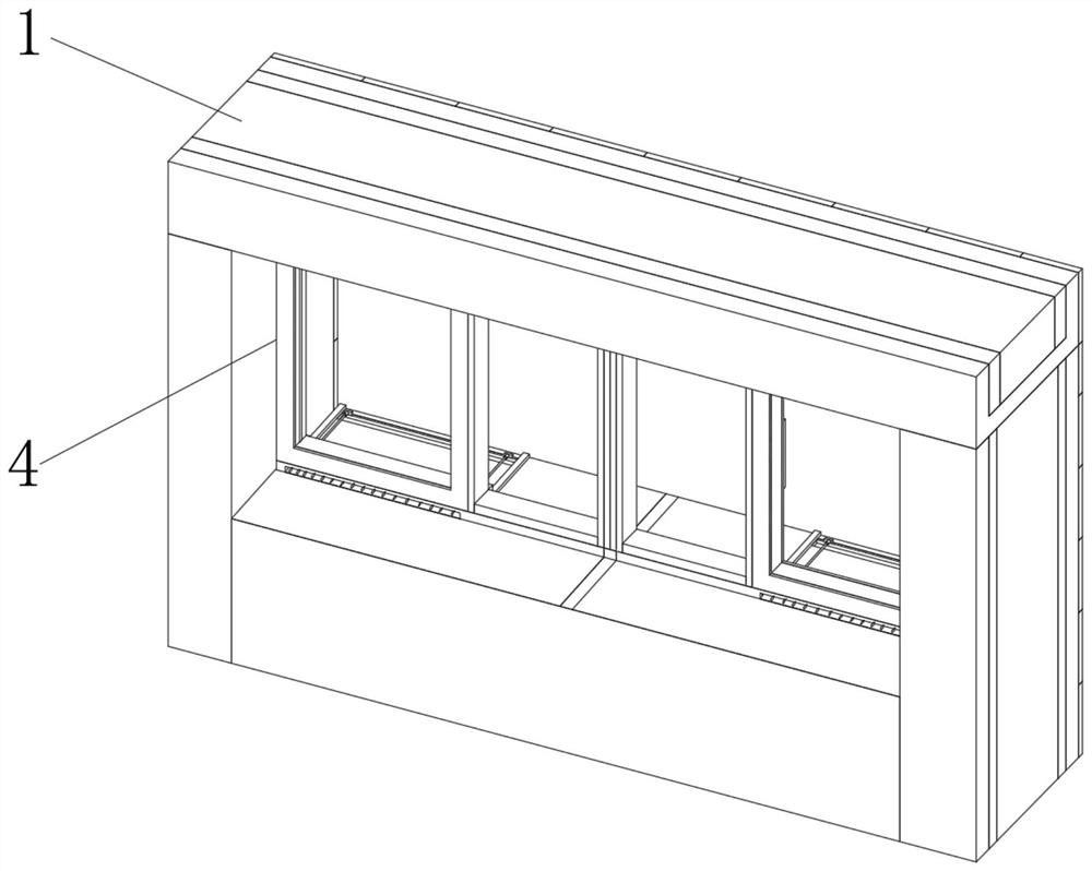 Hydrophobic aluminum alloy door and window