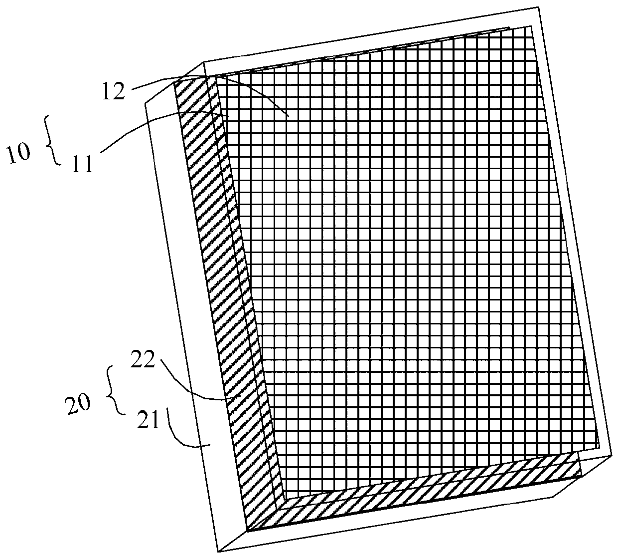 A Broadband Absorbing Metamaterial