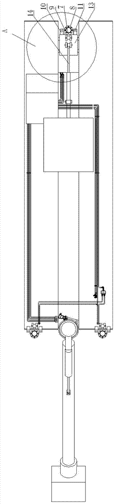 Positioning device for dredger