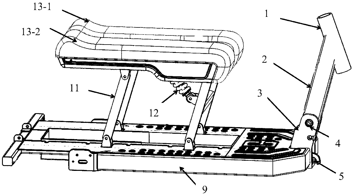 folding electric tricycle