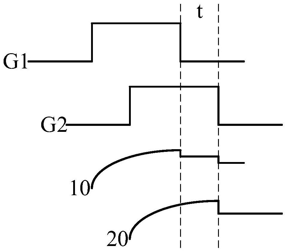 Array substrate, display device, and array substrate driving method