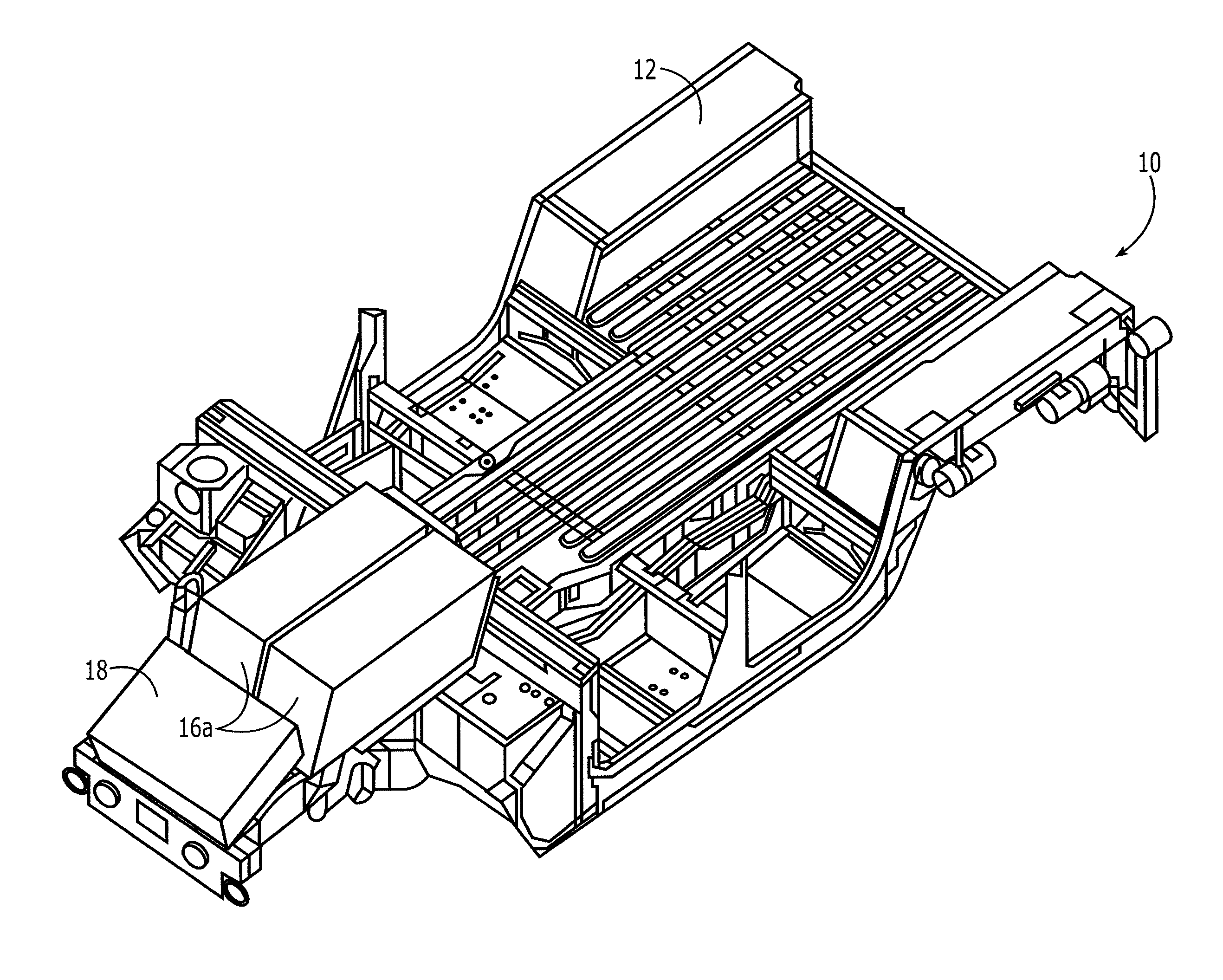 Modular vehicle and associated method of construction