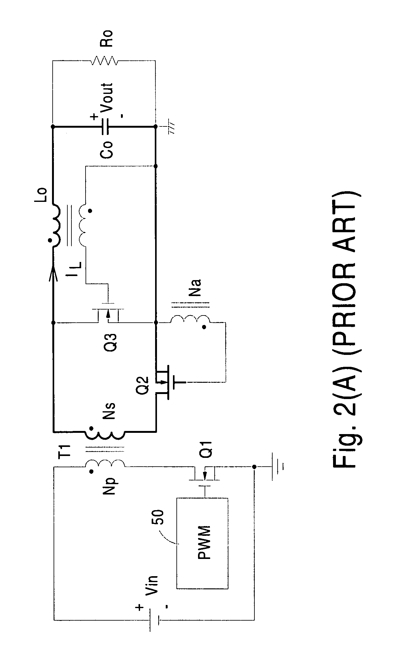 Synchronous rectifier forward converter with reverse current suppressor